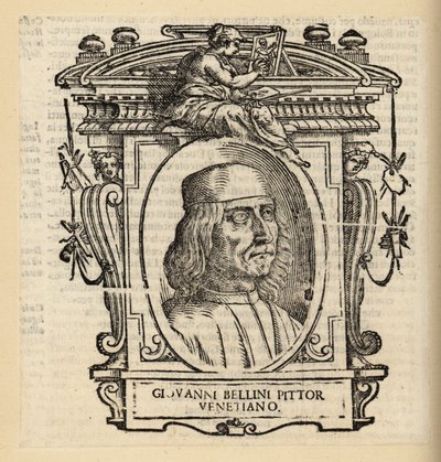 Portrait de Giovanni Bellini, peintre de la Renaissance italienne de Venise, vers 1430-1516 - Italian School