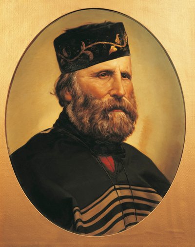 Portrait de Giuseppe Garibaldi, vers 1897 - Italian School