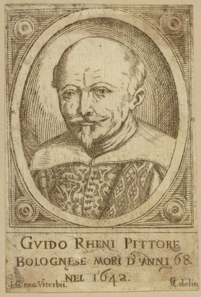 Portrait de Guido Reni - Italian School