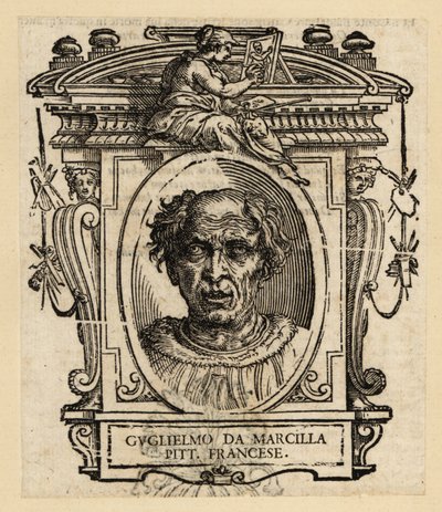 Portrait de Guillaume de Marcillat, peintre français et artiste de vitraux, vers 1470-1529 - Italian School