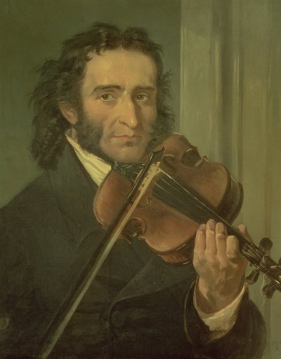 Portrait de Niccolò Paganini (1782-1840) - Italian School