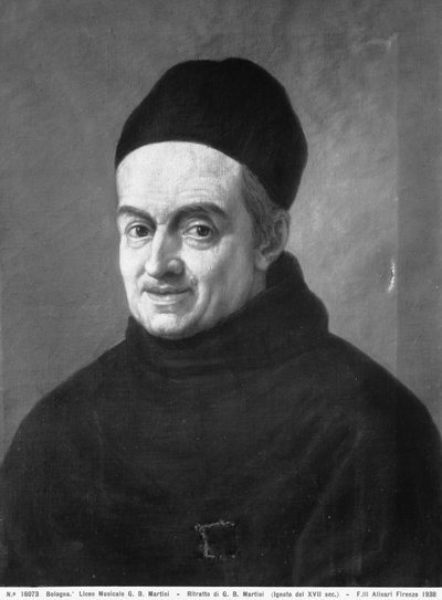Portrait de Padre Martini, c.1765 - Italian School
