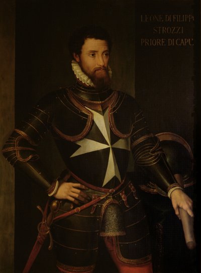Portrait de Piero Strozzi (1510-58) - Italian School