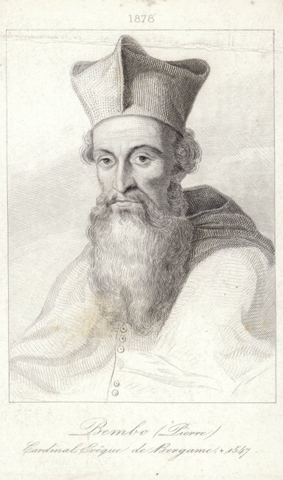 Portrait de Pietro Bembo - Italian School