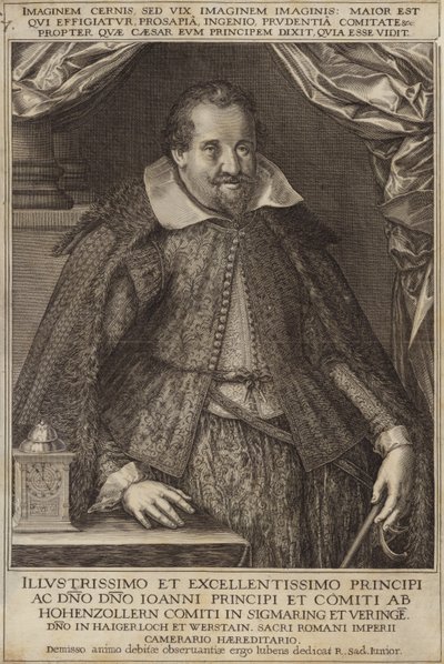 Portrait du prince Jean de Hohenzollern-Sigmaringen - Italian School