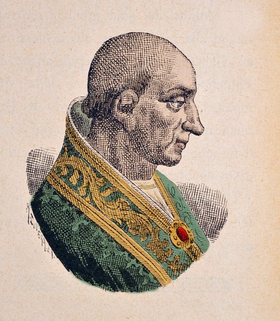 Portrait du Pape Benoît XI (1303-1304) - Italian School