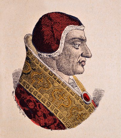 Portrait du Pape Clément VI (1342-1352) - Italian School