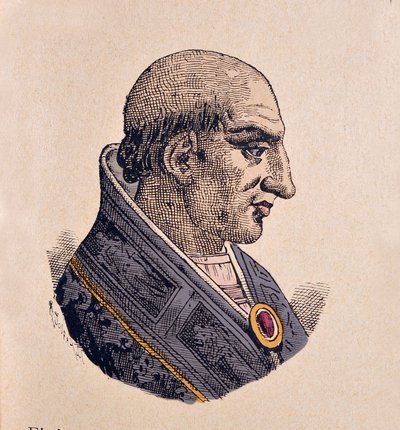 Portrait du Pape Clément V (1305-1314) - Italian School