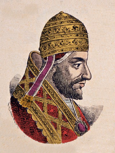 Portrait du pape Grégoire V - Italian School