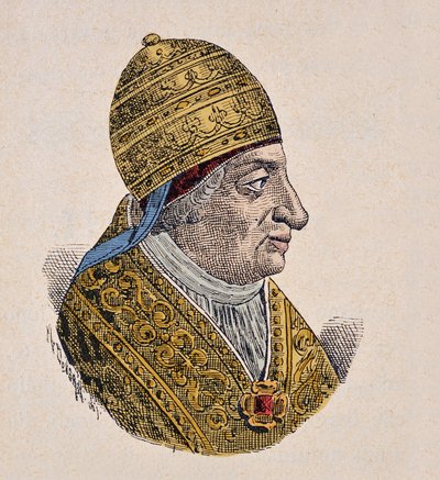 Portrait du Pape Innocent VII (1404-1406) - Italian School