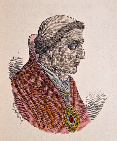 Portrait du pape Jean V - Italian School