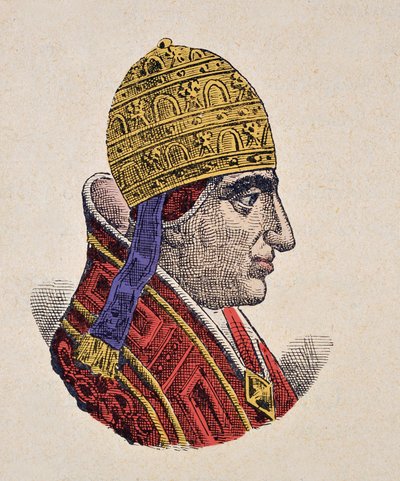 Portrait du Pape Jean XXII (1316-1334) - Italian School