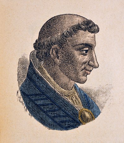 Portrait du pape Léon V (Leo ou Leone) (903) - Italian School