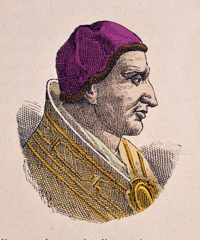 Portrait du Pape Pélage II - Italian School