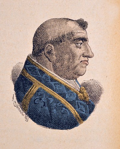 Portrait du Pape Pie II (1458-1464) - Italian School