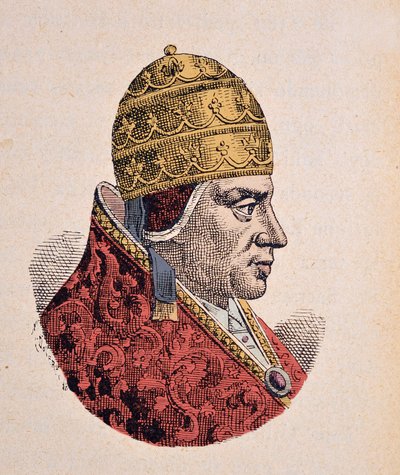 Portrait du Pape Urbain VI (1378-1389) - Italian School