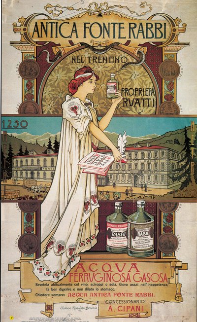 Affiche publicitaire pour l