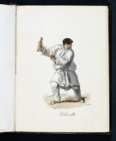 Pulcinella, personnage de la Commedia dell