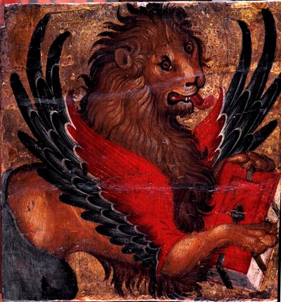 Représentation du Lion de Saint Marc - Italian School