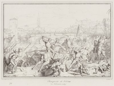 Reconquête de Vérone - Italian School