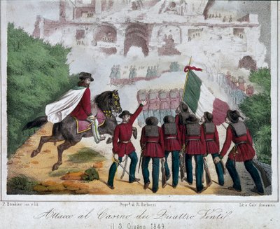Risorgimento, République romaine : les soldats de l