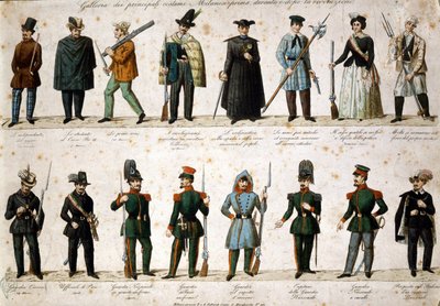 Risorgimento : Les Cinq Jours de Milan (Cinque giornate di Milano) (18-22 mars 1848) : c