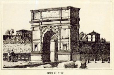 Rome : Arc de Titus - Italian School
