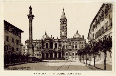 Rome : Basilique Sainte-Marie-Majeure - Italian School