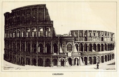 Rome : Colisée - Italian School