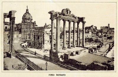 Rome : Forum Romain - Italian School