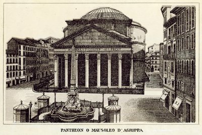 Rome : Panthéon ou Mausolée d