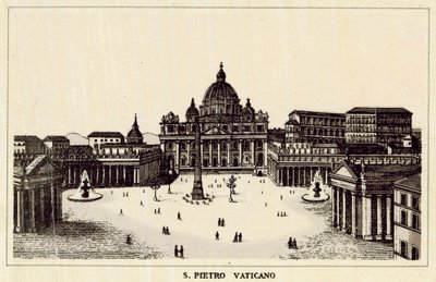 Rome : Saint-Pierre du Vatican - Italian School