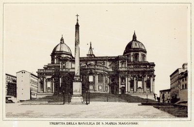 Rome : Tribune de la Basilique de Sainte-Marie-Majeure - Italian School