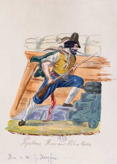 Volontaire populaire romain de l