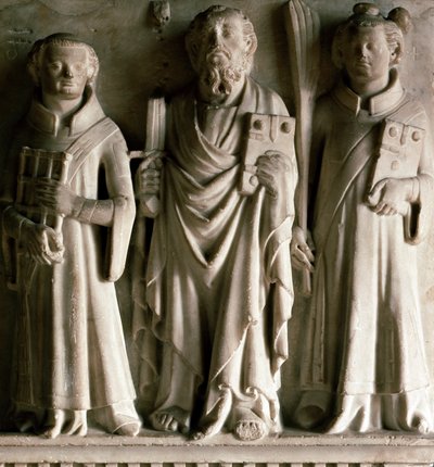 Saint Paul, Saint Laurent et Saint Étienne Bas-relief de l