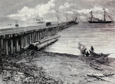 Mine de San Leon, pont d