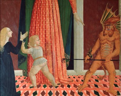 Santa Maria del Soccorso ou Marie Auxiliatrice (détail d