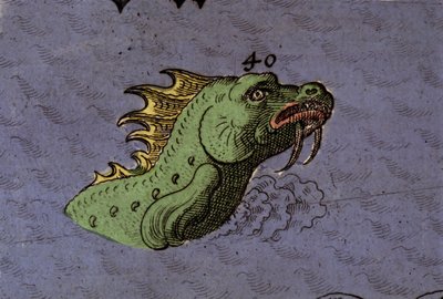 Monstre marin : représentation d