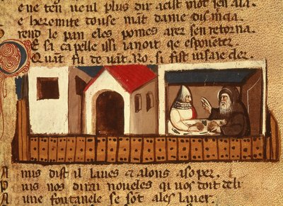 Chercher asile dans un couvent, du Codex Entrée d