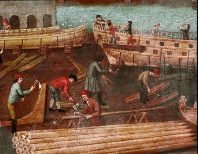 Chantier naval dans l