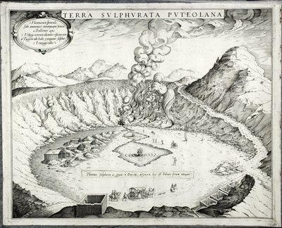 Volcan Solfatare, Pouzzoles, Naples - Italian School