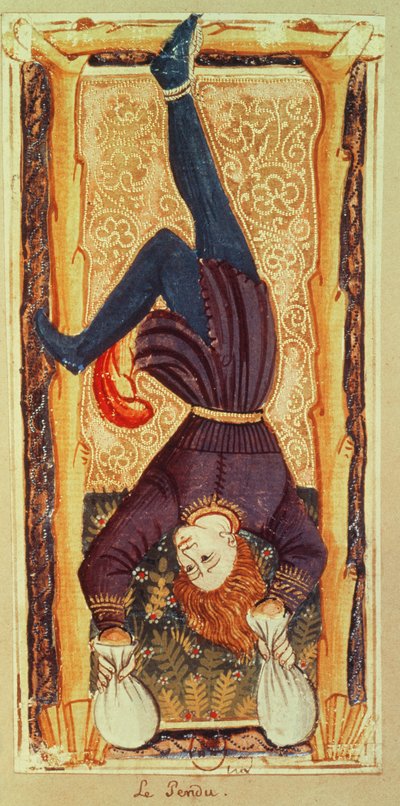 Le Pendu, carte de tarot du jeu 