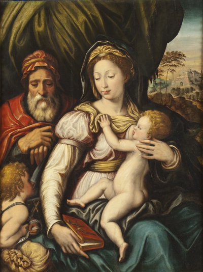 La Sainte Famille avec l