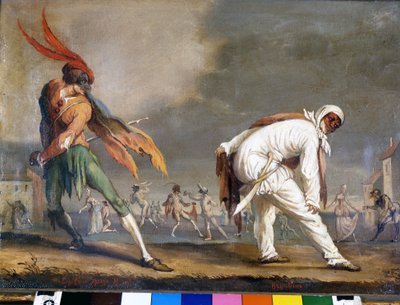 Les masques italiens de la Commedia dell