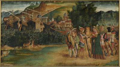 Le Mariage de Jason et Médée, vers 1500 - Italian School
