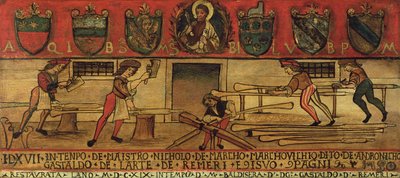 Les fabricants de rames - Italian School