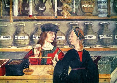 La Pharmacie (détail) - Italian School