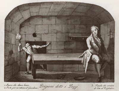 La prison de Pozzi, de Vedute della Prigioni - Italian School
