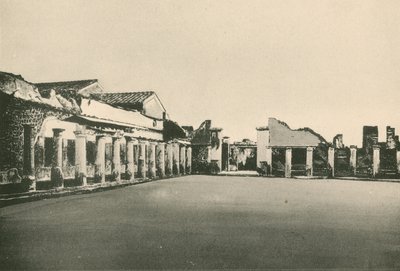 Les thermes Stabiens - Le lieu de lutte comme il est - Italian School