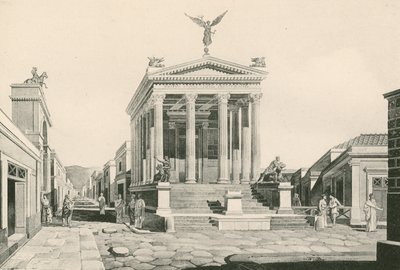 Le temple de la Fortune tel qu